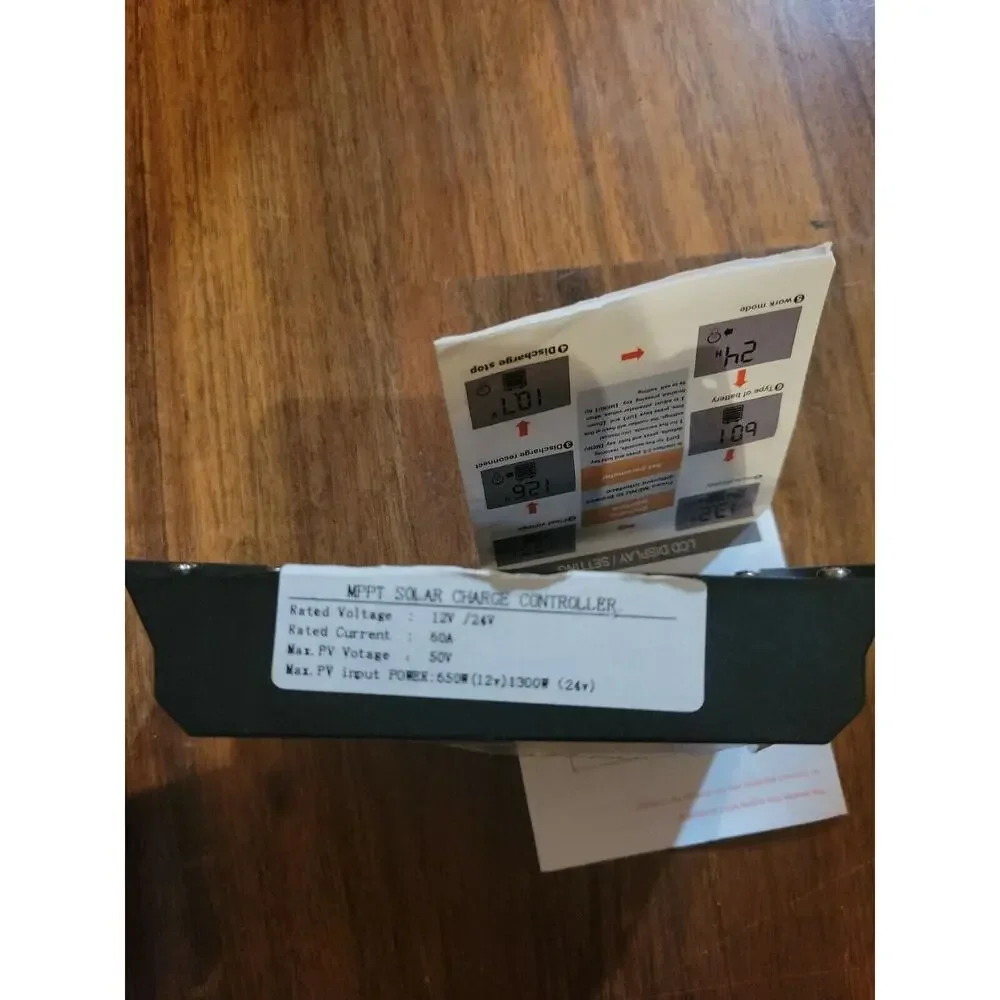 Solar Powered Controller MEPT 12V/24V 50A New Open Box